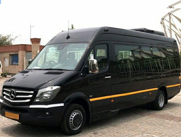 14 16 seater mercedes sprinter imported van on rent india