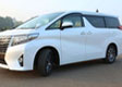 toyota alphard premium car hire in delhi