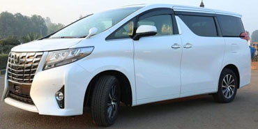 toyota alphard premium taxi hire delhi